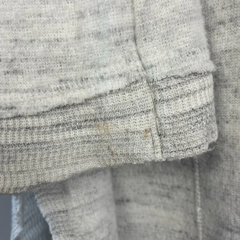 Maeve by Anthropologie Gray Super Soft Risa Hacci Tunic‎ Cowl Neck Sweater